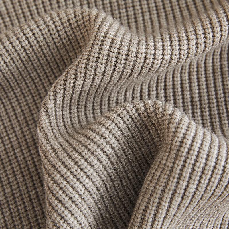 Women's Beaded Round Neck Drop-Shoulder Knit Top