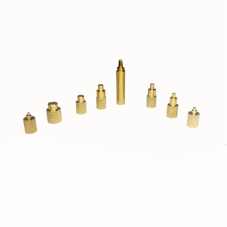 Tragbares Wärme-Setzwerkzeug-Kit M 2 M 8 Messing Rändelmuttern für SH72 und SH73 3D-Druckerteile Installation