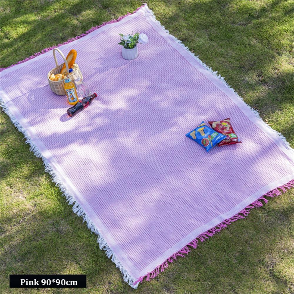 with Storage Belt Moisture-Proof Mat White Picnic Cloth High Quality Beach Mat Tent