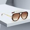 Fashion Women Sunglasses Brown Gradient Lenses Stylish Decorative Glasses for Women New Trendy Accessories