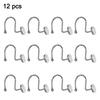 Decorative Shower Rings Rust-proof Hooks Bathroom Decor Heavy Duty Hooks High-strength Structure Hassle-free Operation