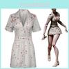 Silent Hill 2 Nurse Cosplay Costume For Women Scary Zombie Role Play