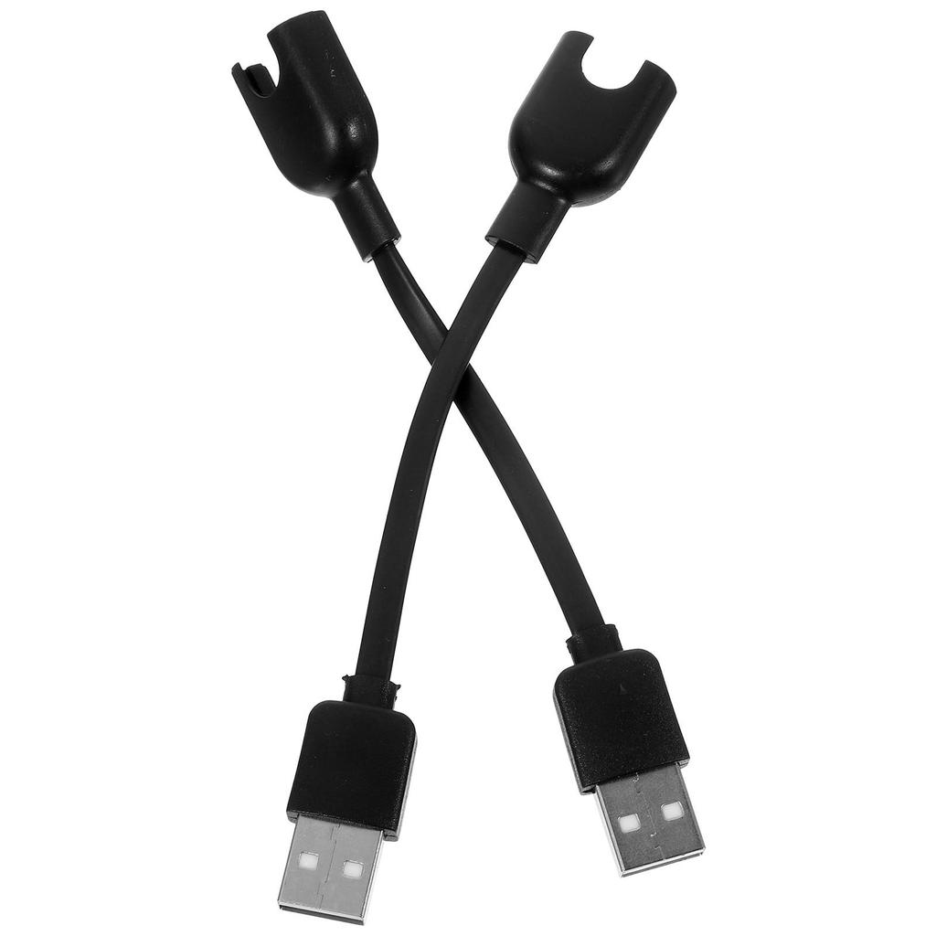 Ladekabel für 3 USB Ersatz Vergoldeter Kontakt Verschleißfest TPE Flachkabel Smart Fitness Armband