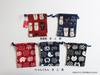 Kyosuke Made in Japan Mini Drawstring Set of 10 x for Kyoto Set A Bags, 5, Approx. 8cm, Amulets, Mamekin, Cotton, Cat, Nyankomon,