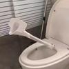 Foldable Toilet Urinal Attachment Adjustable Male Drill Restroom Accessory for