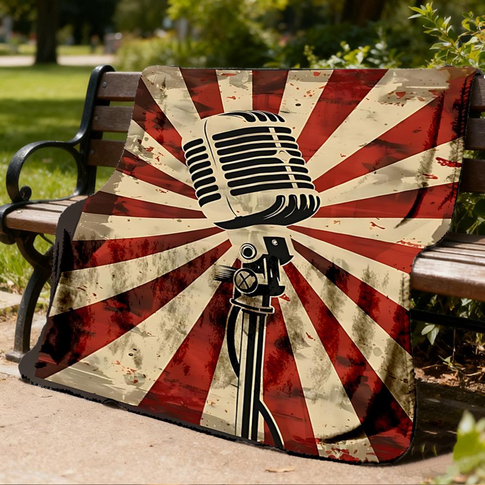 1pc Dinosaur, Prehistoric Outdoor Blanket, Soft And Comfortable Blanket 80x120cm