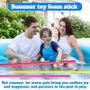Solid Hollow Buoyancy Foam Rods Sponge Rods Floating Bar Floating Rod Children's Water Play Toys Gymnastics Rod Blindfolded Beat Each Other Rod