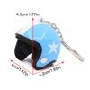 Cascos de Motocicleta Sombrero Llavero Casco de Seguridad Creativo Llavero Colgante para Bolso Soporte para Llaves de Coche Accesorios Regalos Novedosos