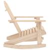 Vidaxl Garden Adirondack Rocking Chair, Solid Fir Wood