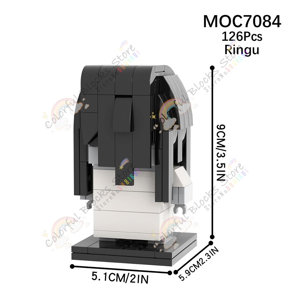 Horror Series Characters MOC Building Blocks Creative Movie Cartoon Mythic Action Figure Model DIY Assembly Bricks Toys For Kids