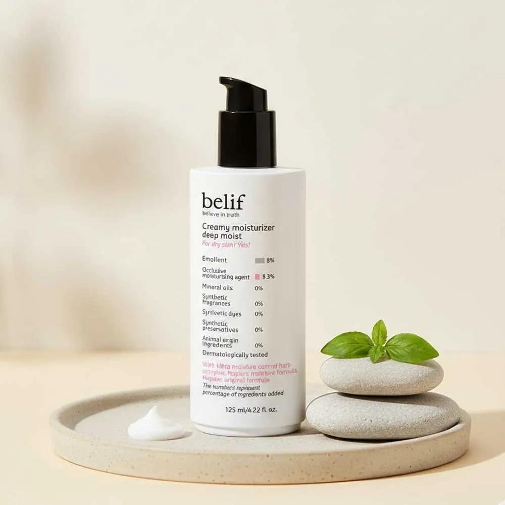 belif Creamy Moisturizer Deep Moist 125ml Hydrating Lotion