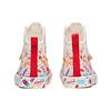 Anta Life Series Coca-Cola Collaboration Breathable Durable High-Top Canvas Shoes Women Sneakers White Red 122028656-8