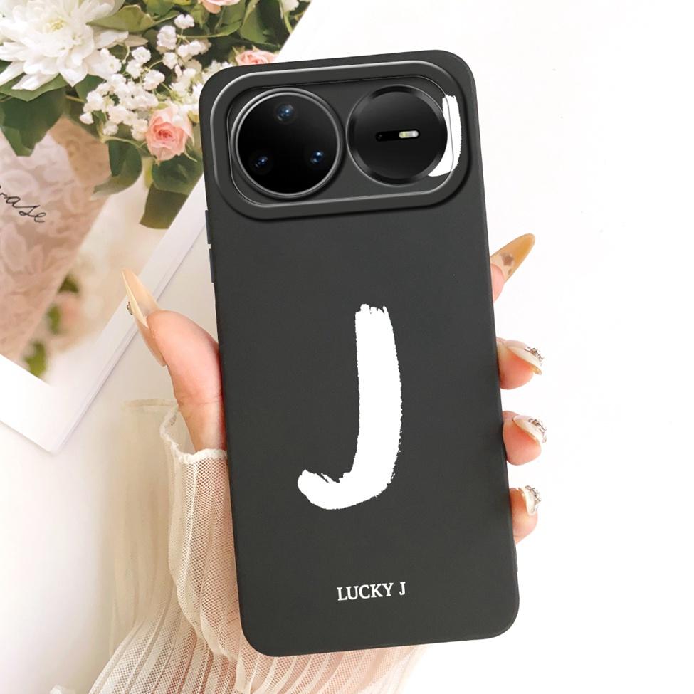 For Huawei Nova 15 Pro Case Cover Aesthetic Luxury A-Z Letters Cool Crown Silicone Phone Case For Huawei Nova 15Pro KLE-AL00U