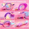 Kids Swimming Goggle Fog Free Children Swim Glasses Toddlers Cartoon Unicorn Goggle Swimming Goggles Kids