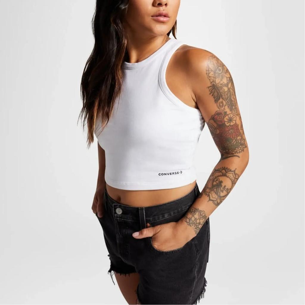 Converse Tank Top Women's White 10026502-A02