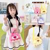 Adorable Cartoon Girls Shoulder Bag Stylish And Comfortable Crossbody Bag For Kids