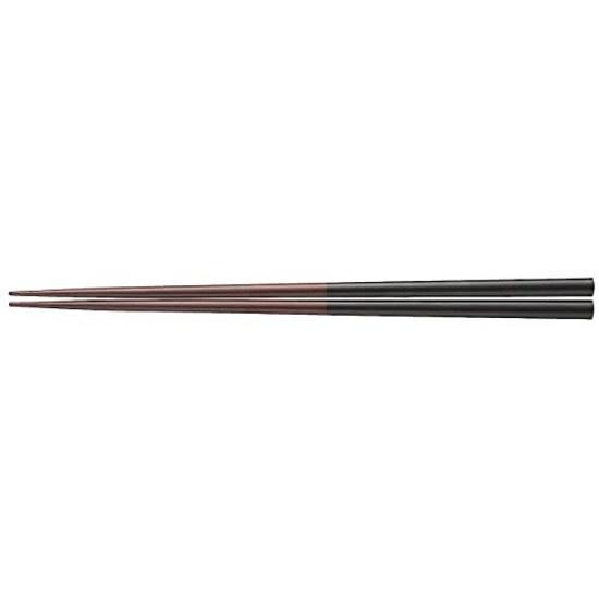 Muji Dishwasher-Compatible Chopsticks Black 23cm Maras