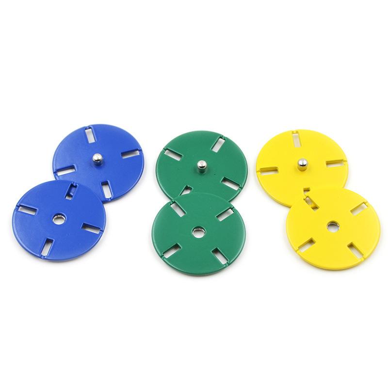 Three Love Flat Metal Button Snap Button Wool Coat Down Jacket Invisible Concealed Button Button