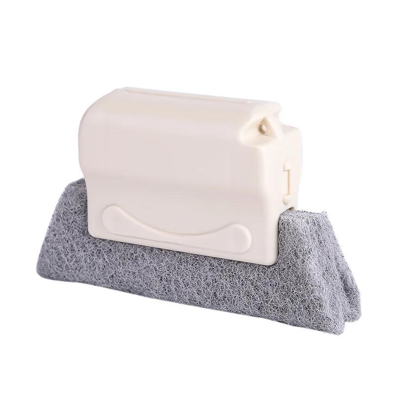 Multifunction Car Air Vent Cleaner Mini Double-end Micro Fiber Vent Duster Removable Cloth Cover Portable Cleanup Brush For Car