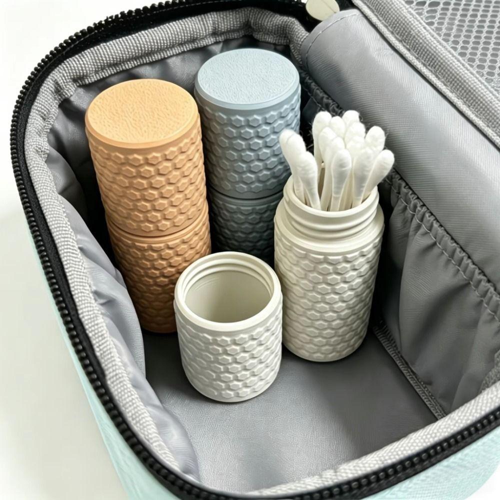 Multipurpose Cotton Swab Storage Box 3D Printed Space-Saving Organizer Toothpicks