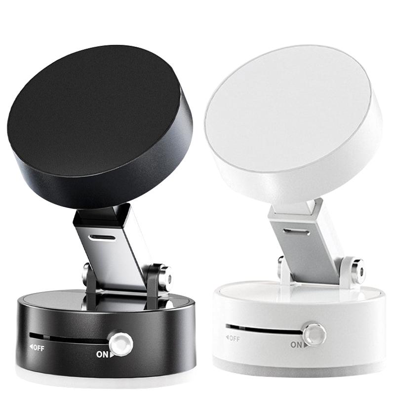 Magnetic Suction Cup Car Phone Holder Vacuum Car Mount 360° Rotation