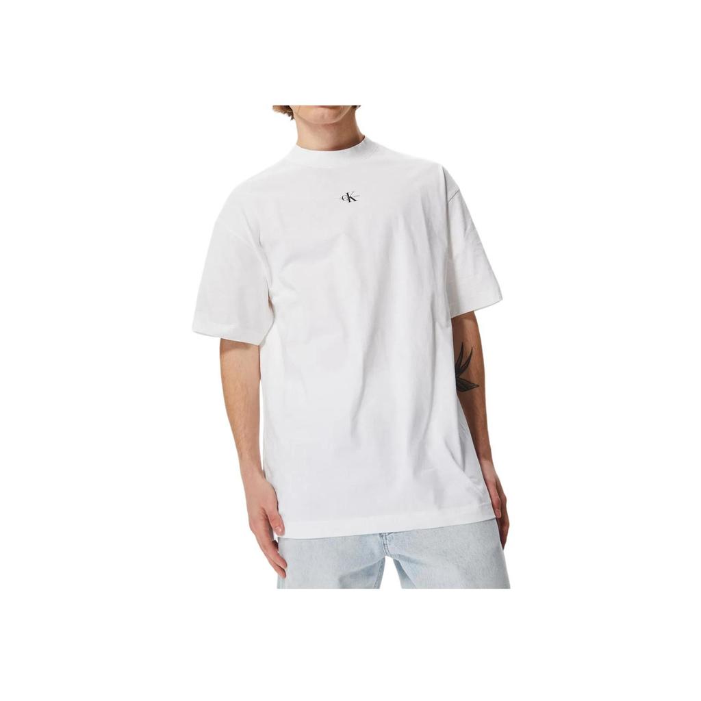 Calvin Klein Logo Round Neck Short Sleeve T-Shirt Men Tops J30J322849-YAF