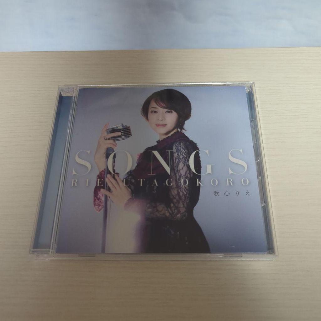 [USED] Rie Utagokoro CD Album SONGS & Mega Jacket