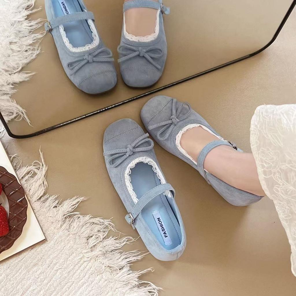 Mary Jane shoes women's 2025 new cute lady style elegant soft sole not tired feet gentle temperament niche women's shoes
