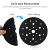 5pcs 6 Inch 25 Holes Interface Pads Polishing Pad Hook and Loop Soft Density Sponge Cushion Buffer Backing Pad