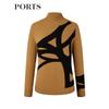 PORTS Women's Cashmere Turtleneck Sweater