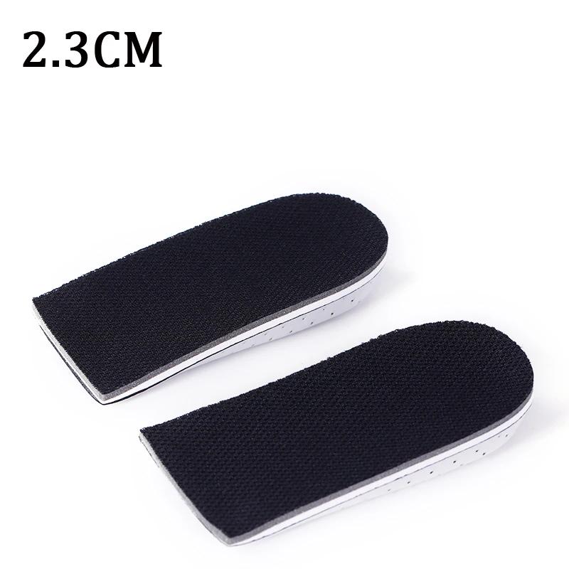 Memory Foam Height Increase Insoles Stable Lifting Invisible Shoe Pads EVA Shock Absorbing Shoe Sole Elevator Insoles for Unisex