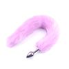 Puntos Sex Toy Adult Long Imitation Fox Hair Metal Anal Plug Cosplay Couple Flirting