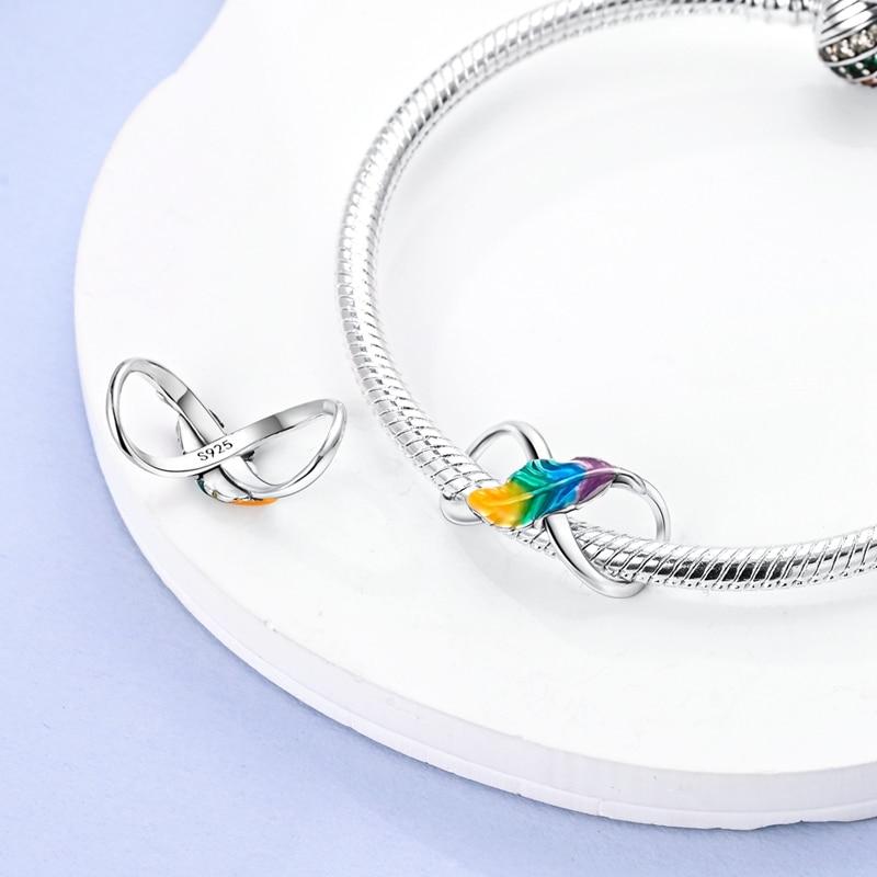 100 % 925 Sterling Silber Bunte Chamäleon Sonnenblume Lebensbaum Charms Fit Armband DIY Schmuckherstellung
