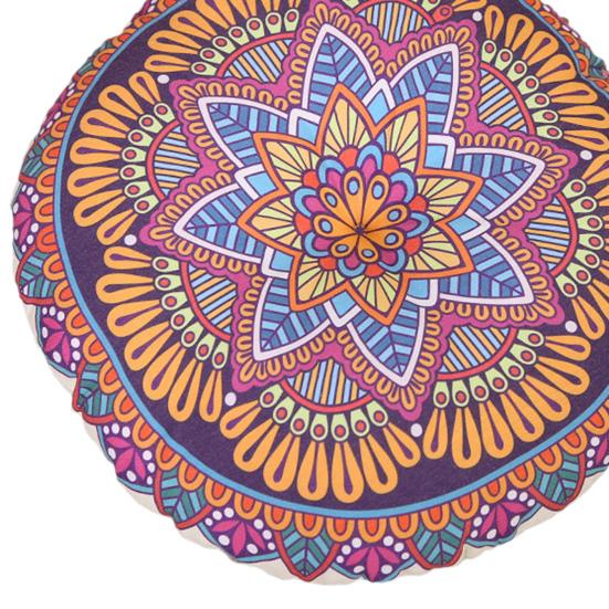 Boho apvalus sėdimasis pagalvėlė minkštas medvilnės lino kėdės pagalvėlės sutirštinta tatami grindų pagalvė pagalvėlė meditacijai svetainei lango balkonui skaitymo kampeliams