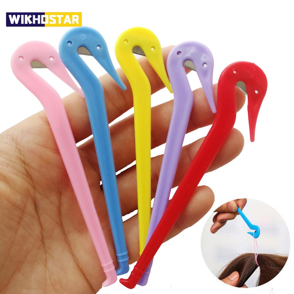 1PC Hair Bands Rubber Cutter Girls DIY Styling Headwear Band Cutting Tool Hair Tie Remover Cutting Knife Salon Hair Styling Tool