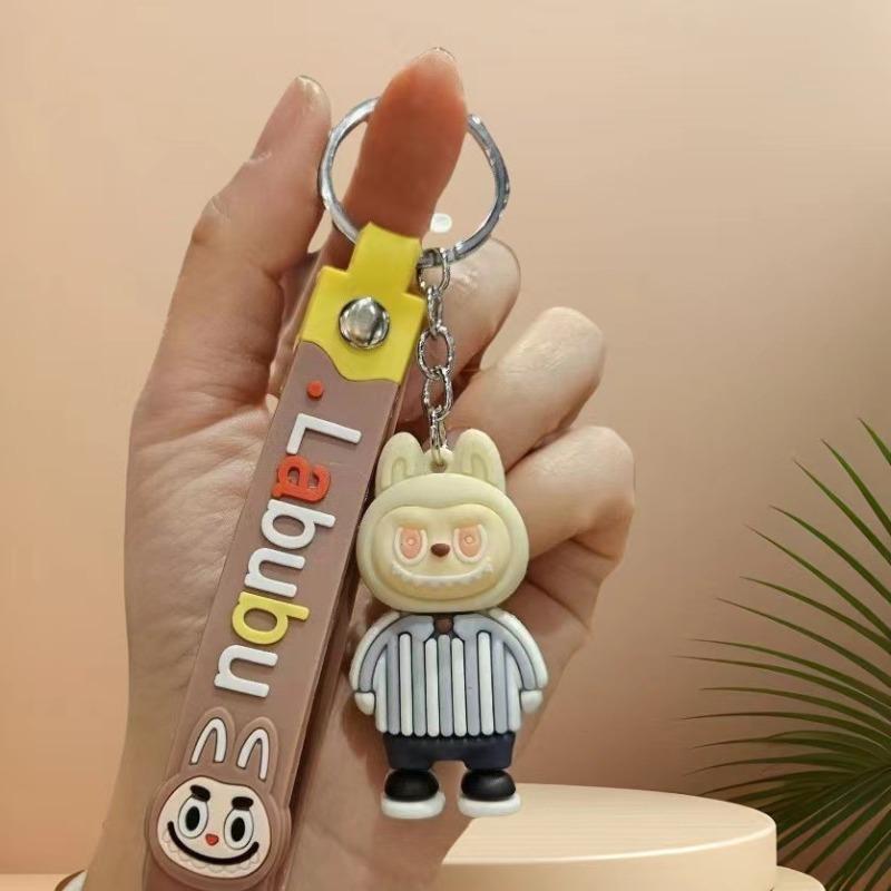 

Creative Cartoon Catwalk Rabub Keychain Little Sheep Pendant Student Schoolbag Pendant Small Gift
