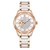 MGORKINA MG121 Women's Watches Luxury Diamond Design 3ATM Waterproof Ladies Automatic Mechanical Watch Women Ceramic Wrist Watch