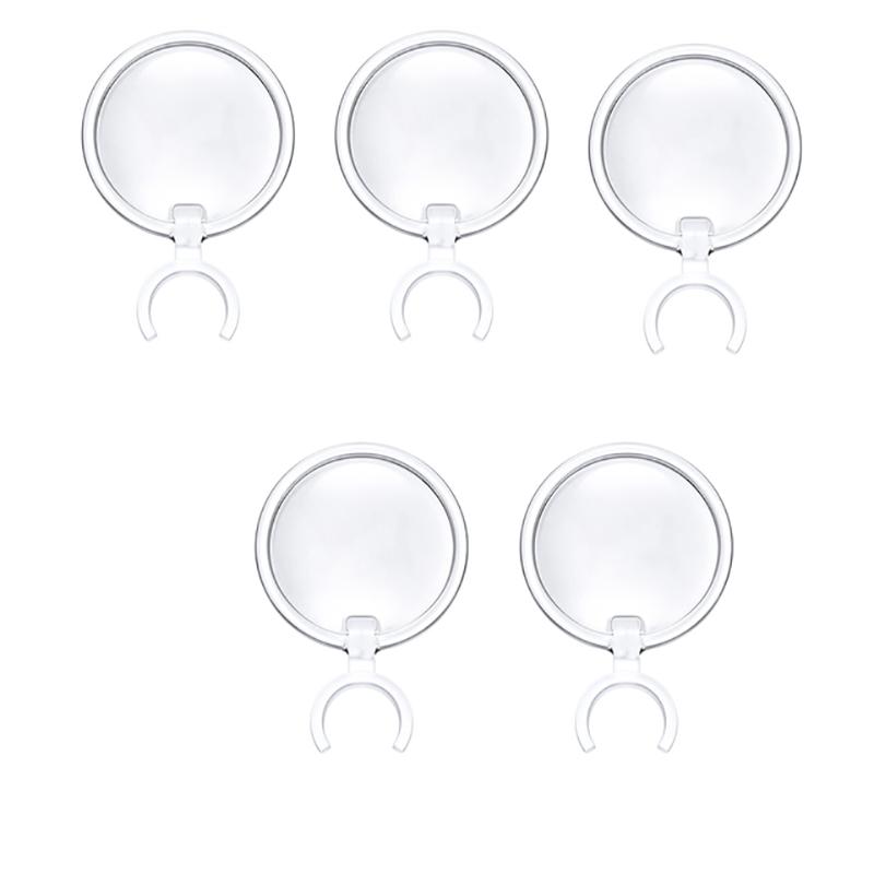 Diamond Pen Magnifier Clip Plastic Round DIY Diamond Painting Tool Point Drill Pen Magnifying Light Accessories Spot Auxiliary