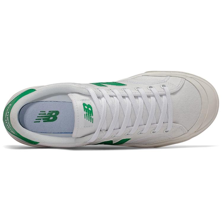 New Balance Court Cup Retro Casual Skate Shoes Unisex White Green PROCTSEN