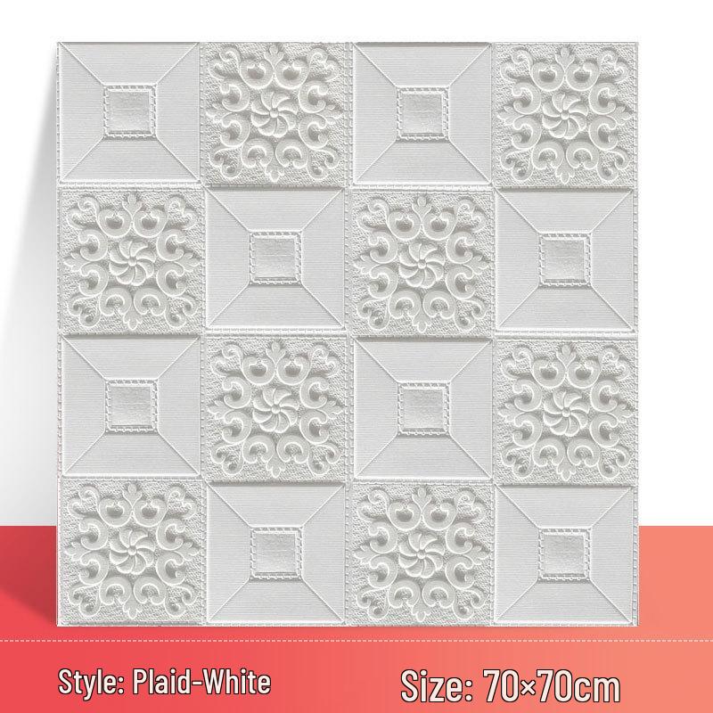 3D Waterproof Self-Adhesive Bedroom Wallpaper for Home Decoration