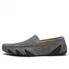 Plus Size Genuine Leather Made Korean Trendy Versatile Casual Shoes Slip-on Lofter Driving Shoes