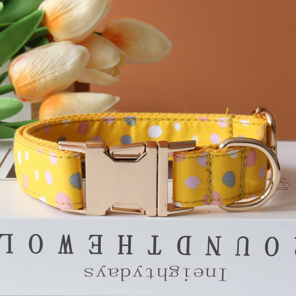 Personalized Customized Dog Collar Set Soft Padded Free Engraving Name for Small Medium Large Dogs Adjustable 8 Colors Dog Leash