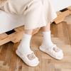 Women's Mid-Calf Fleece-Lined Five-Toe Divide Socks - Thick, Warm Imitation Mink Velvet for Winter