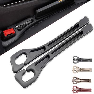 Car Seat Gap Filler, No Drop Seat Guard, Seat Gap Fillers For All Cars, Prevents Items From Falling, Easy To Itall (Black)