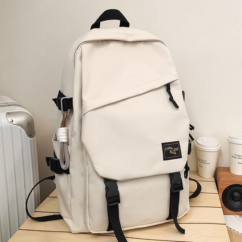 Schultaschen Grundschüler  Studenten  Gymnasiasten Realschüler  Jungen Einfarbig Rucksack mit großer Kapazität