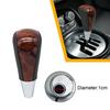 1*PU Leather Car Gear Shift Rod Head Shifter Lever Knob For Toyota Lexus Corolla