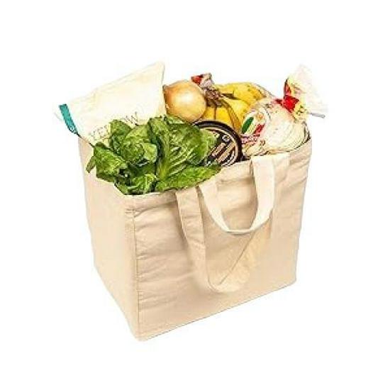 Canvas Bag Handbag: Thick, Three-Dimensional, Large Capacity for Students & Shopping