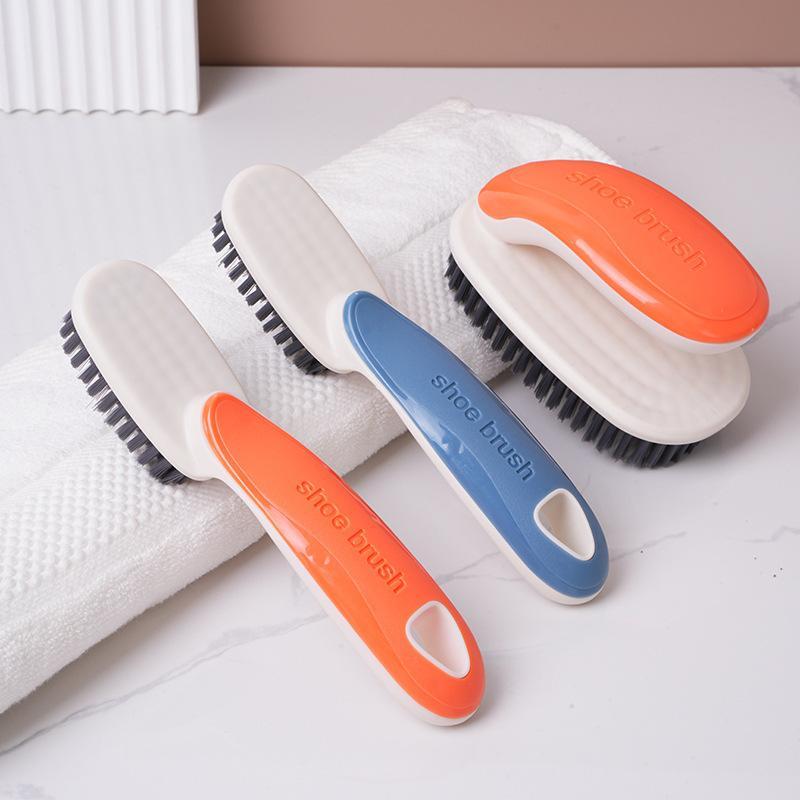 Cleaning Brushes Soft Pp Bristles With Handle Perfect For Shoes Clothes Home Use