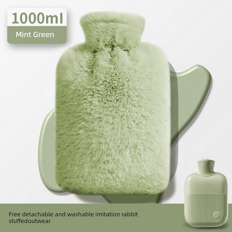 Extra-Large Hot Water Bottle for Filling with Water, Specifically for Use in Bed, Large Capacity Warming Device for Bed and Feet, Special