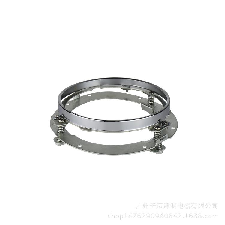 7-Inch Round Jeep Wrangler Off-Road Headlight Protection Bracket